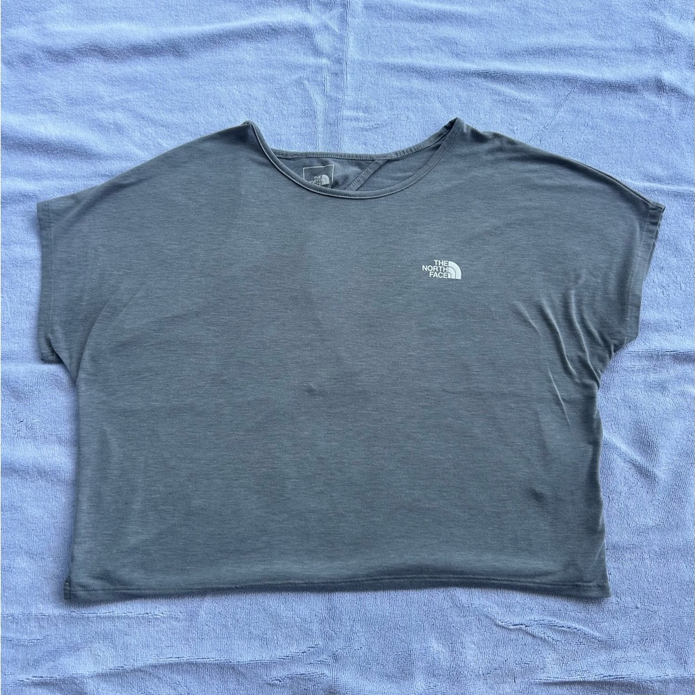 The North Face Women's Gray Short Sleeve Tee